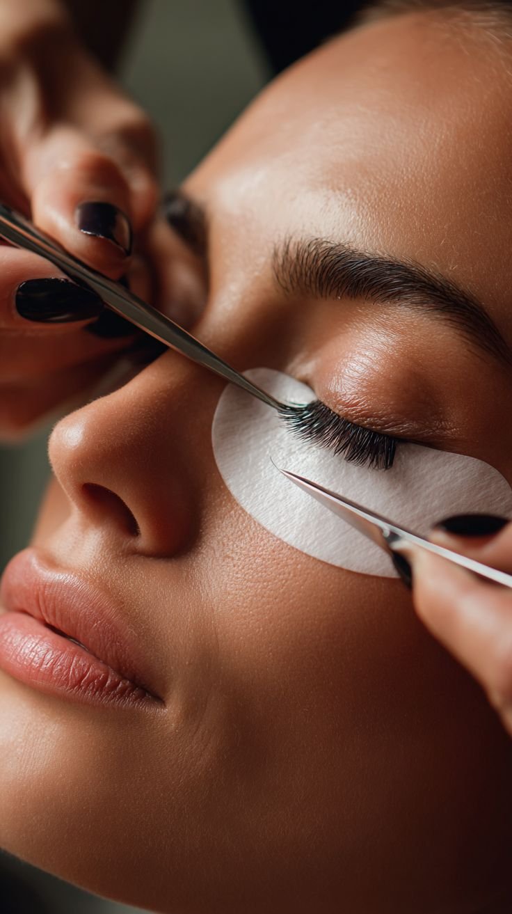 Diseño de cejas y pestañas