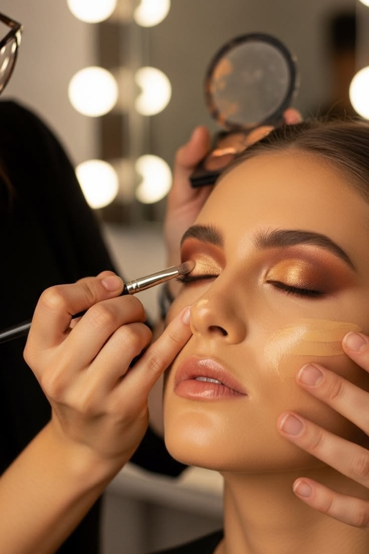 Maquillaje social suave